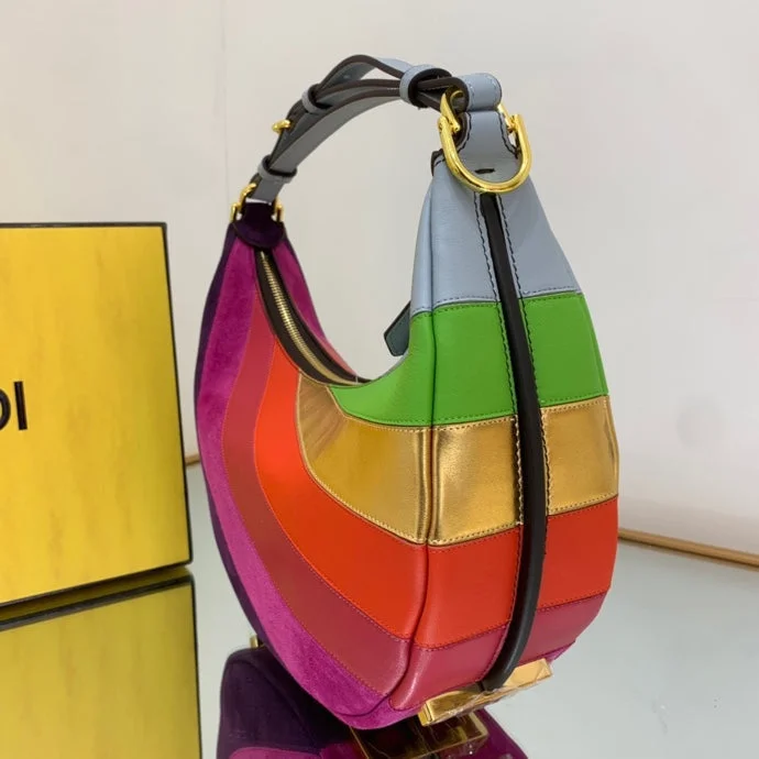 Fendi crossbody bags with a keychain holder for practicality and easy access to keysFendi Fendigraphy Small Bag