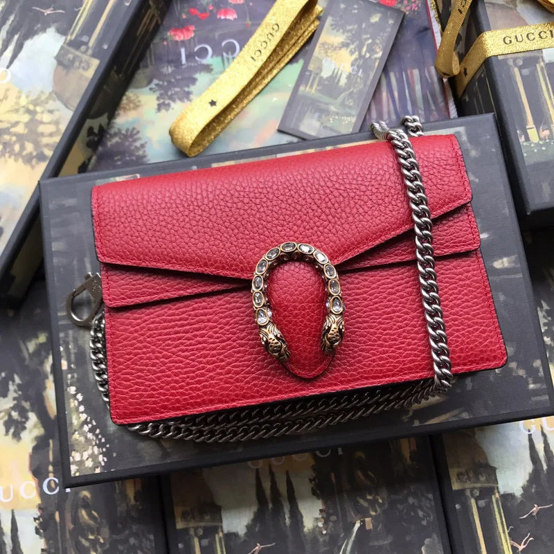 Women Gucci bags with a magnetic snap closure for easy accessWF - Gucci Bags - 070