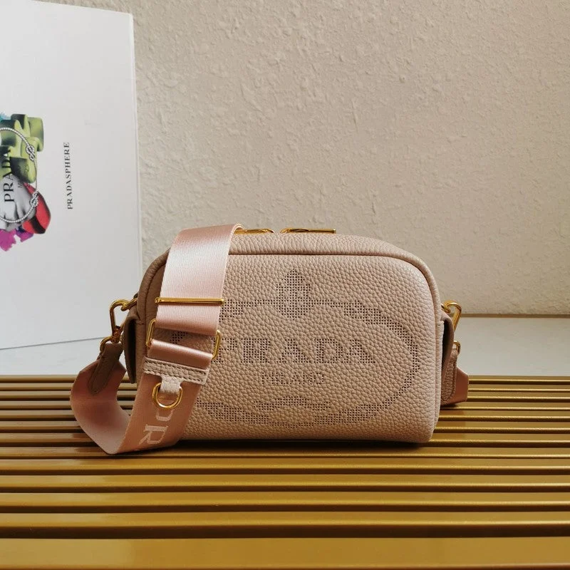 Prada bags with a zip - top closure and multiple interior pockets for organizationWhimsy Finds - Prada Bags - 347