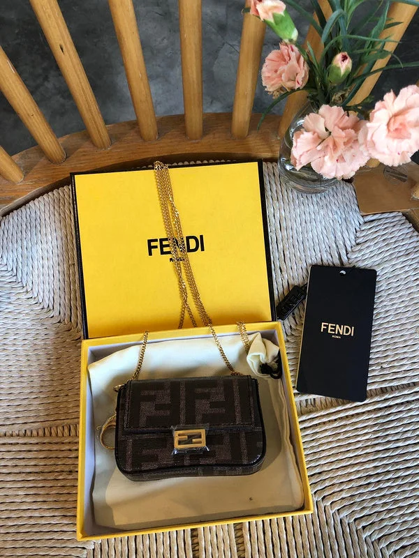 Ladies Fendi Peekaboo bags with a back - pocket organizer for better organizationBC - FENDI BAGS - 1027