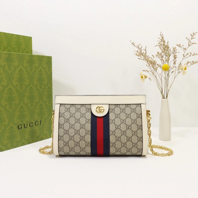 Women Gucci Sylvie bags featuring the signature web stripeBC - GUCCI BAG - 044