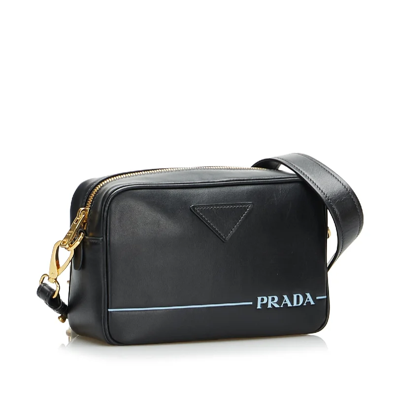 Prada bags with a zip - top closure and multiple interior pockets for organizationPrada City Calf Mirage Camera Bag TipdrH