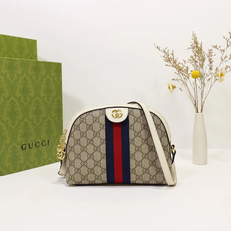 Women Gucci crossbody bags with a woven leather strapBC - GUCCI BAG - 042