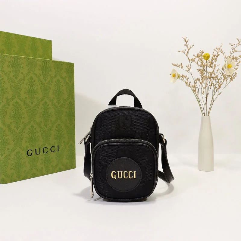 Women Gucci backpacks with a luxurious leather finishBC - GUCCI BAG - 015