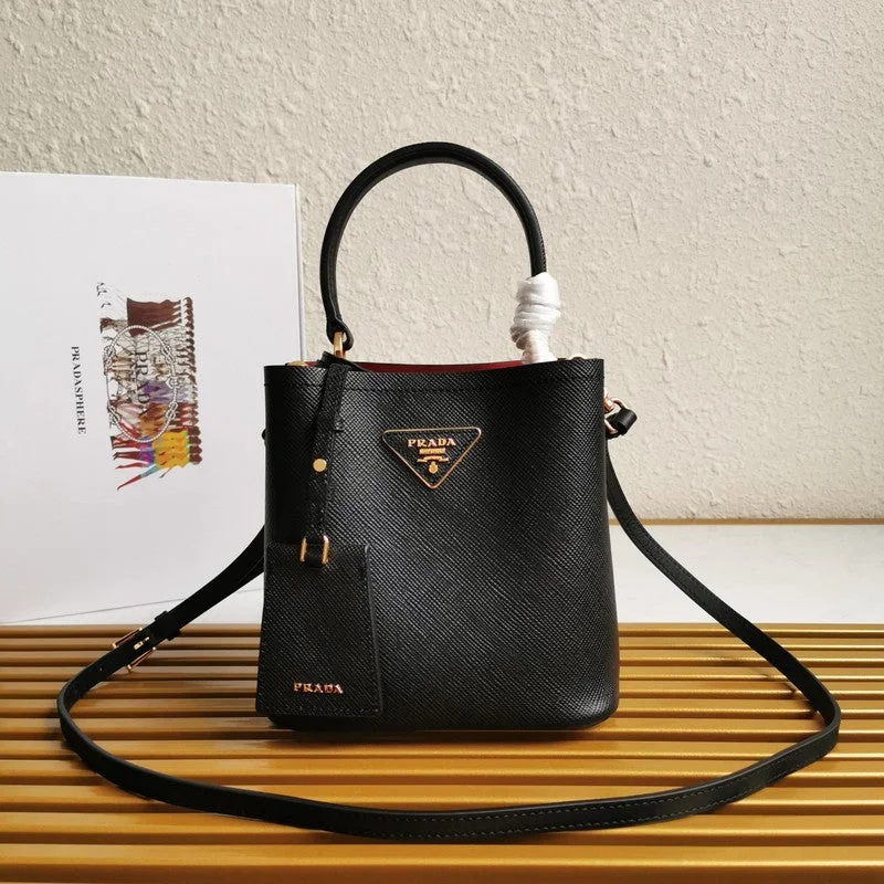 Ladies Prada Galleria bags with a textured leather surface for a more tactile lookWhimsy Finds - Prada Bags - 346