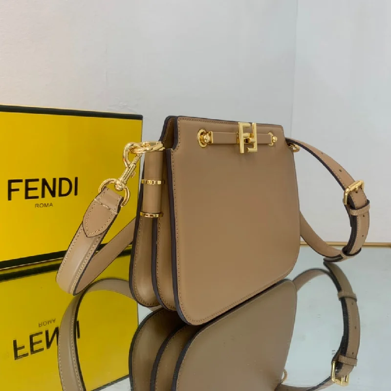 Fendi crossbody bags with a faux fur trim for a warm and stylish winter accessoryWF -  Fendi Bag - 317