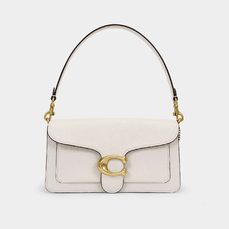 Ladies Coach Tabby bags with gold - toned hardware for a touch of luxuryTabby 26 Hobo Bag - Coach - Chalk - Leather