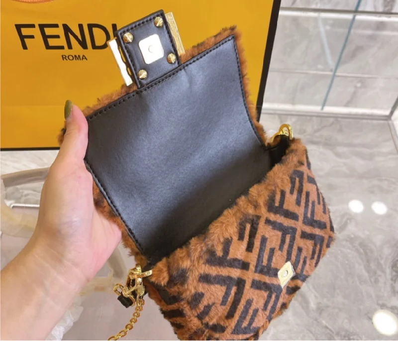 Fendi backpacks with a sleek, modern design and a matte finishFendi Crossbody handbag