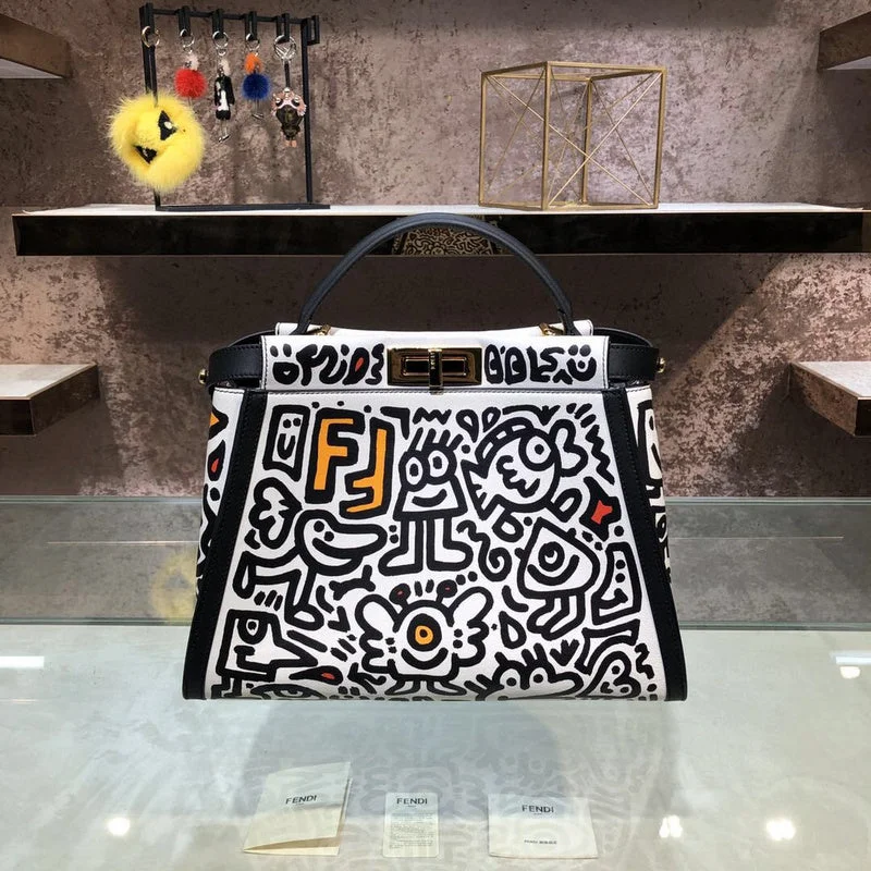 Fendi bags with a patent - leather finish for a shiny and sophisticated appearanceBC - FENDI BAGS - 1035