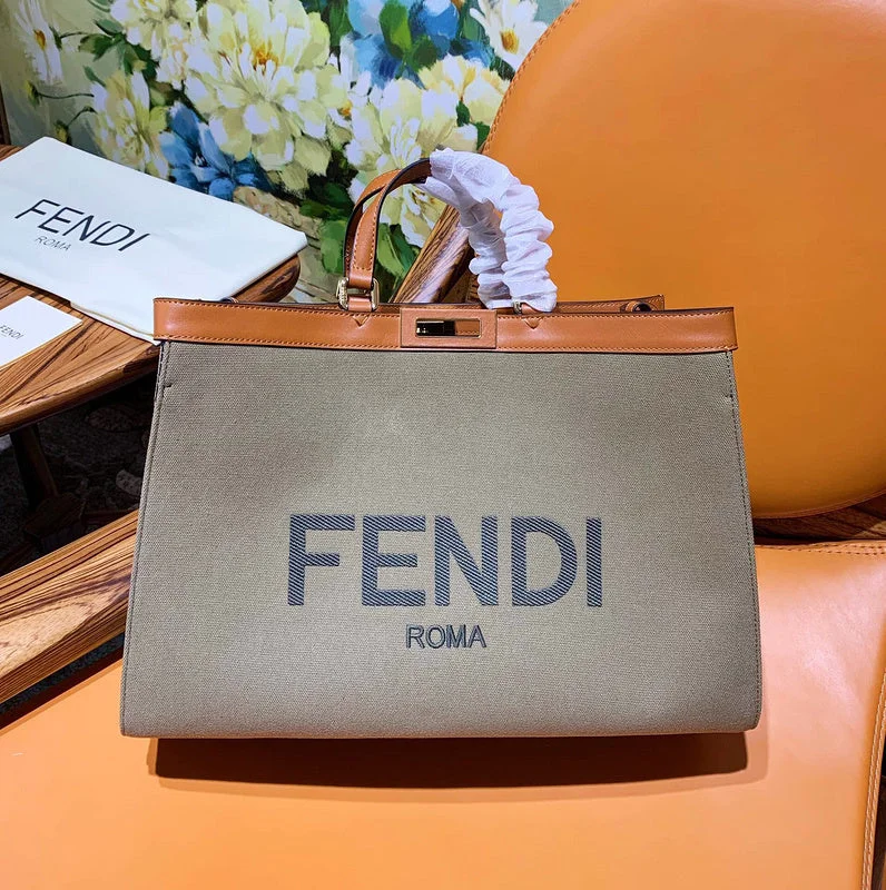 Ladies Fendi Peekaboo bags with a detachable shoulder strap for different carrying optionsBC - FENDI BAGS - 1044