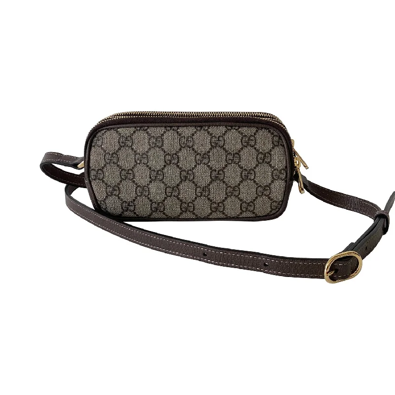 Women Gucci bags with a front - zip pocket for small itemsGucci GG Ophidia Triple Zip Mini Bag