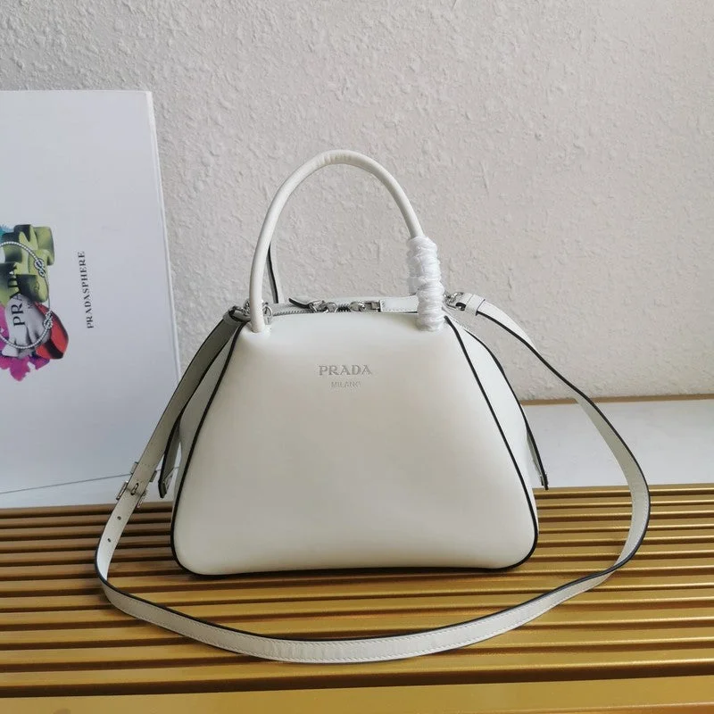 Prada bags with a zip - top closure and multiple interior pockets for organizationWhimsy Finds - Prada Bags - 323