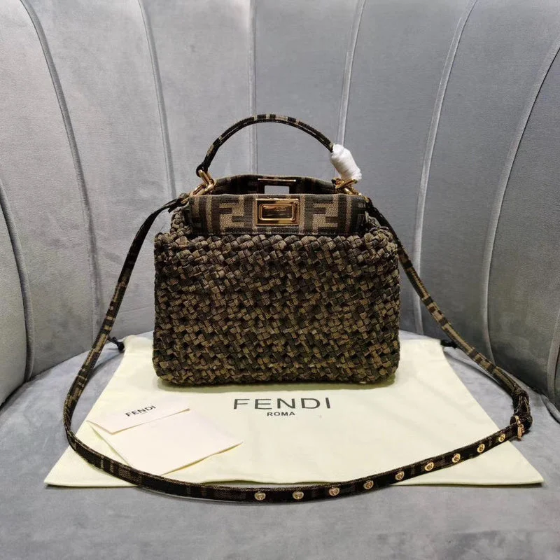 Fendi By The Way bags with a contrast - colored interior for visual interestBC - FENDI BAGS - 1033