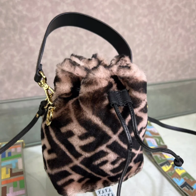 Small - sized Fendi crossbody bags in smooth calfskin leather for a compact and stylish carryWF -  Fendi Bag - 308