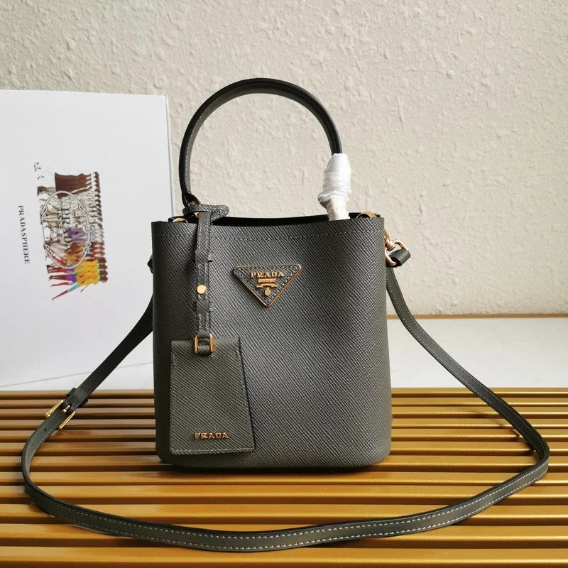 Prada bags with a back - zip pocket for storing valuables securelyWhimsy Finds - Prada Bags - 347