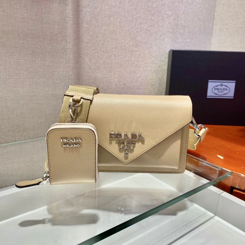 Prada bags with a detachable mirror inside for quick touch - upsBoldCollect - PRADA BAGS - 107