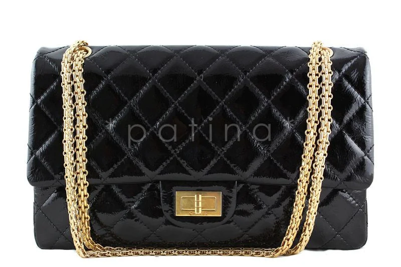 Chanel Black Handbag for Business MeetingsChanel Black 12in. 227 Reissue 2.55 Jumbo Classic Double Flap Bag