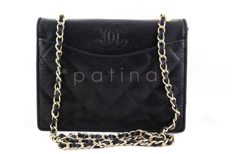 Chanel Colorful Handbag for Spring OutfitsChanel Black Lizard Quilted Vintage Classic Timeless Flap Bag