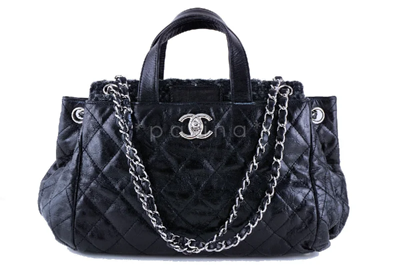 Chanel Vintage Inspired Handbag for Retro LoversChanel Black Tweed Classic Portobello Executive Tote Bag