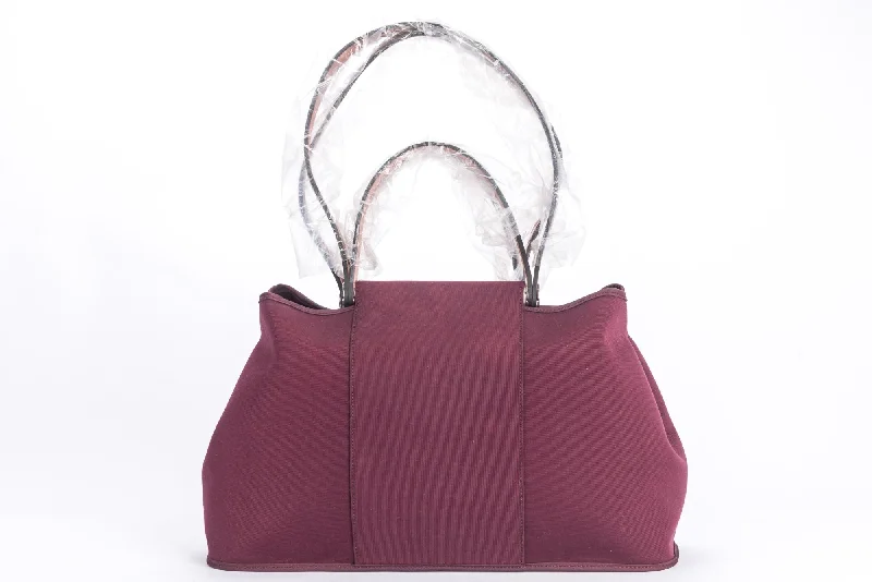 Hermes Cabag Elan 39 Dark Burgundy