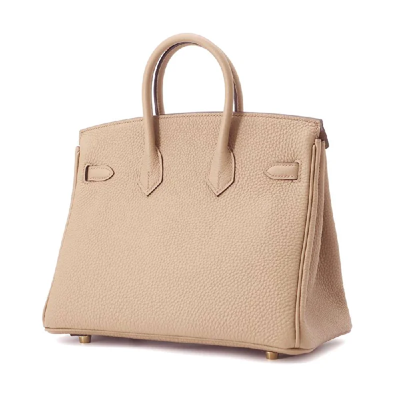 HERMES Birkin Beige Marfa Togo Leather Size 25