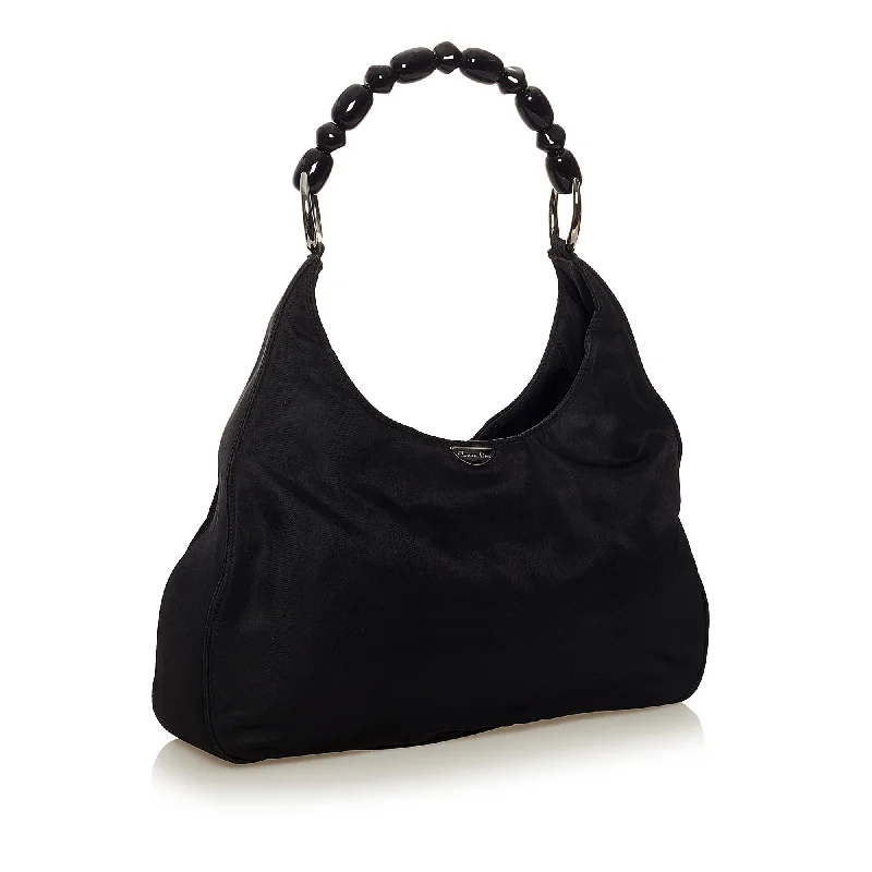 Christian Dior bags with a side - pocket for holding a water bottleDior Malice Nylon Handbag (SHG-34244)