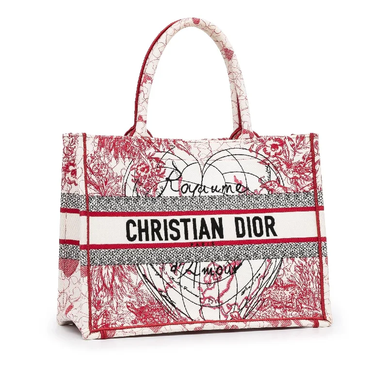 Luxury Christian Dior crossbody bags with a chain - link strapDior Medium Royaume d'Amour Book Tote (SHG-ZUx1o1)