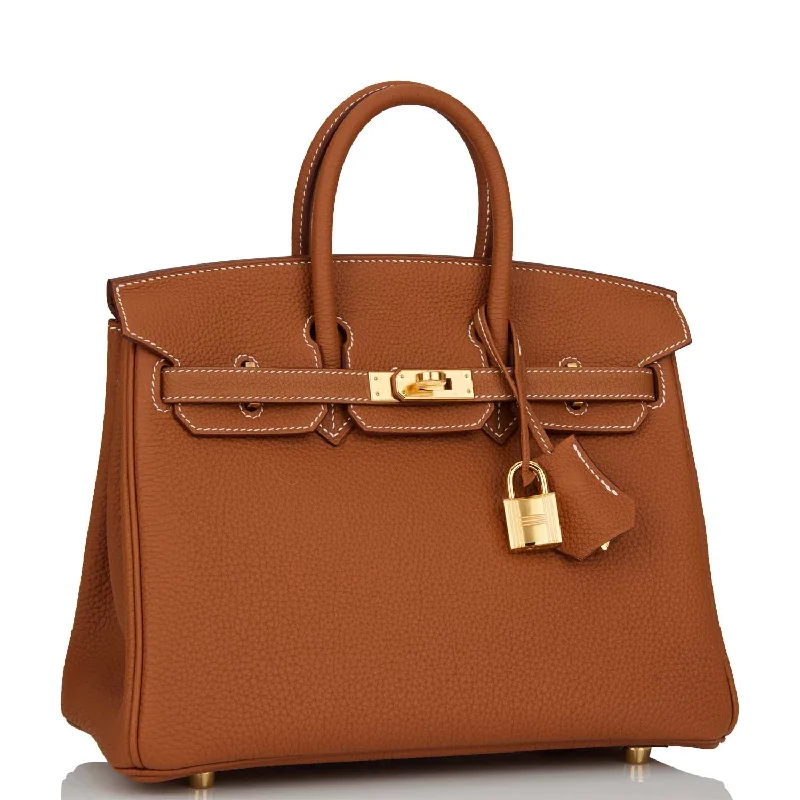 Hermes Birkin 25 Gold Togo Gold Hardware