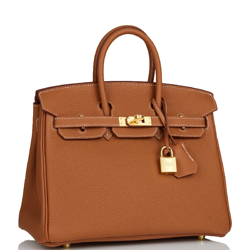 Hermes Birkin 25 Gold Togo Gold Hardware