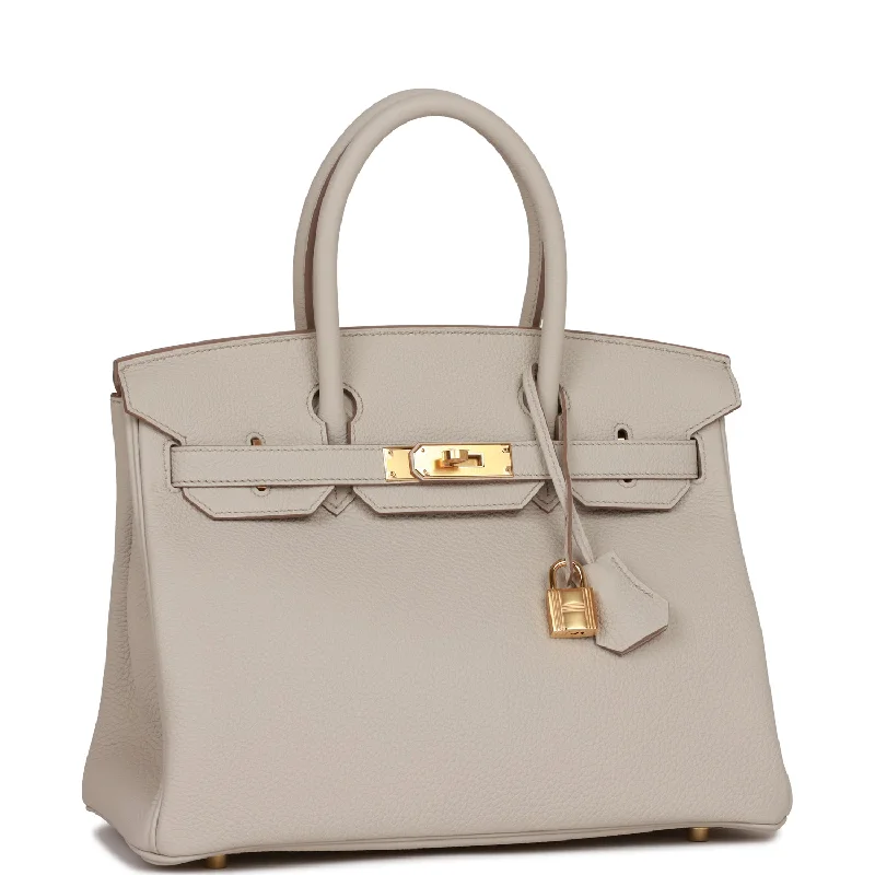 Hermes Birkin 30 Beton Togo Gold Hardware