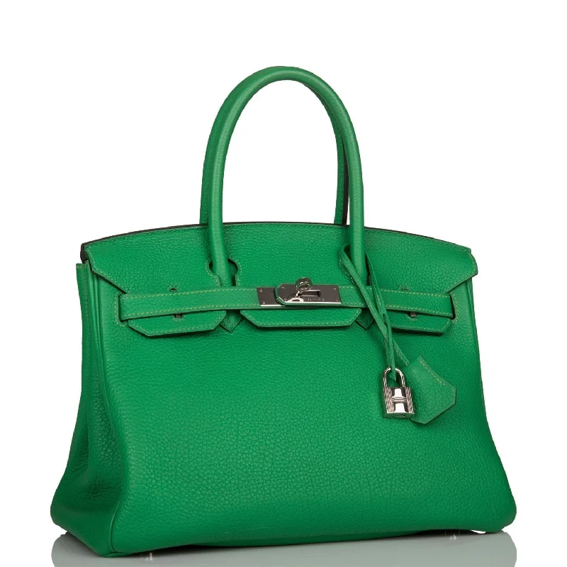 Hermes Birkin 30cm Bambou Togo Palladium Hardware