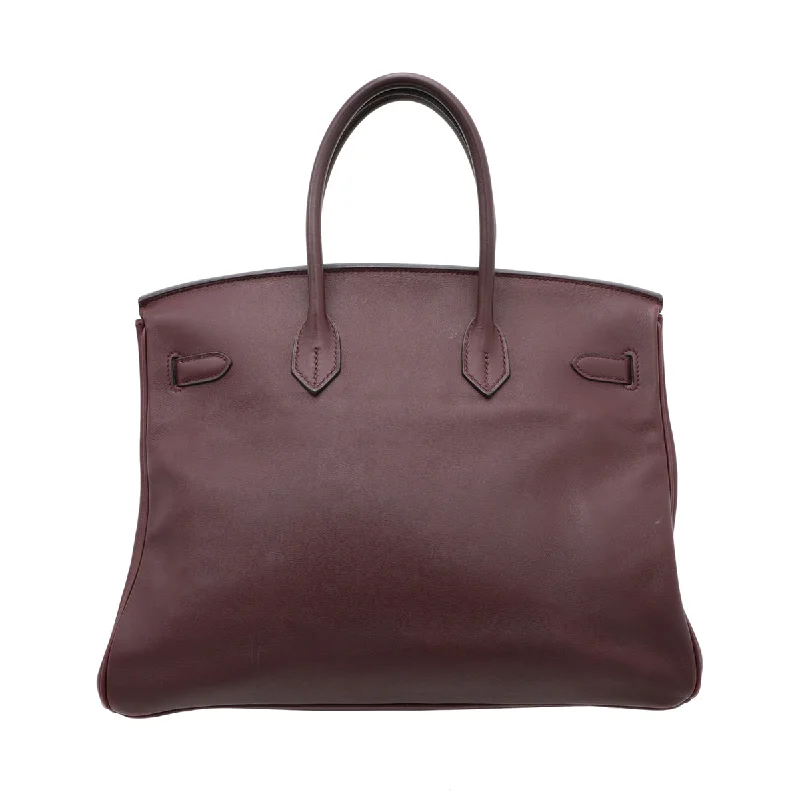 Hermes Bordeaux Swift Birkin 35 Bag