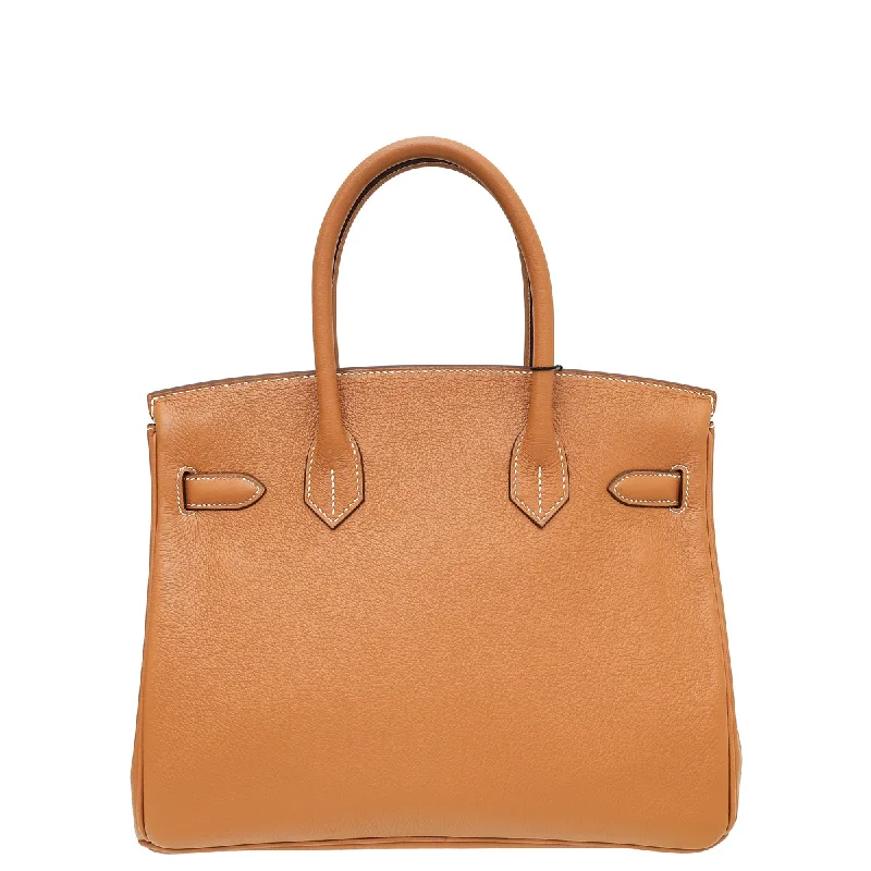 Hermes Gold Verso Retourne Birkin 30 Bag