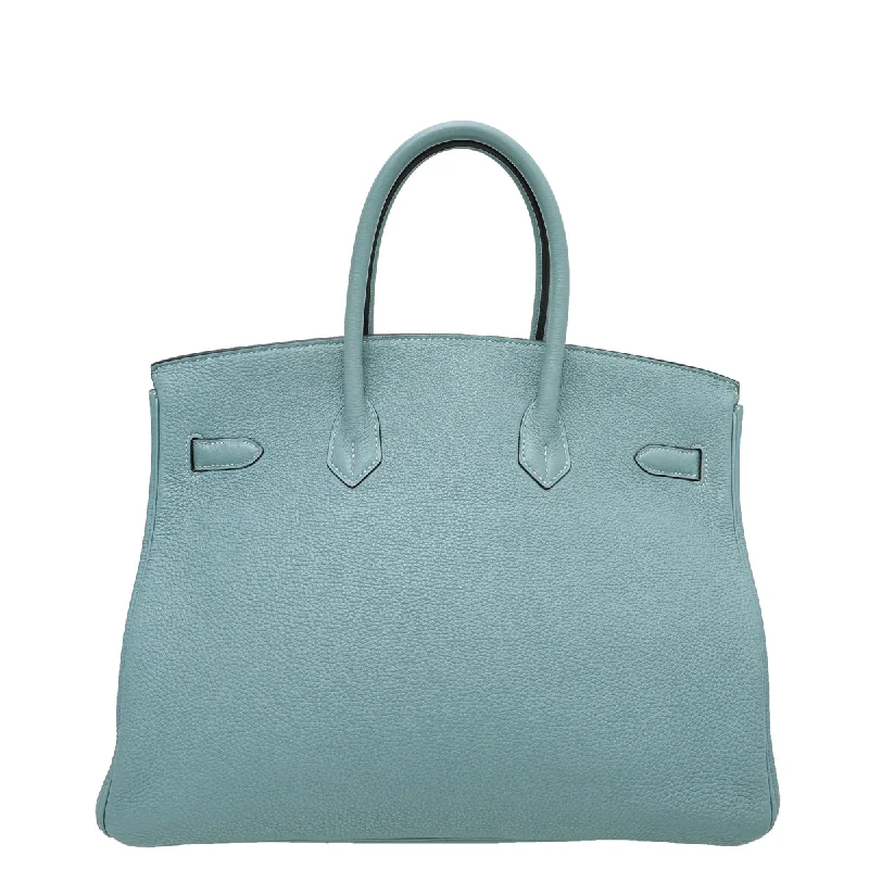 Hermes Ciel Birkin 35 Bag