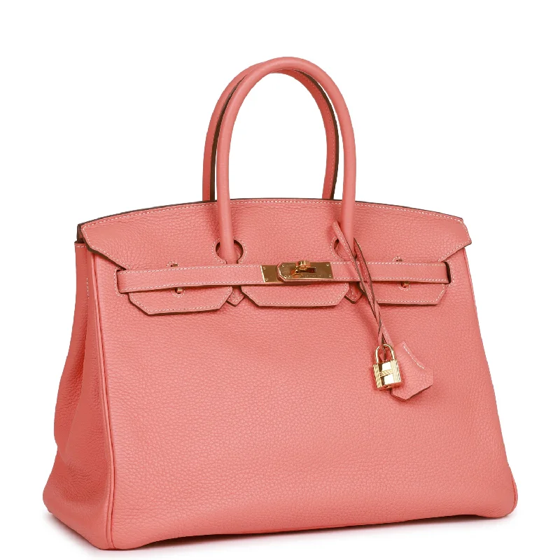 Hermes Birkin 35 Crevette Togo Gold Hardware